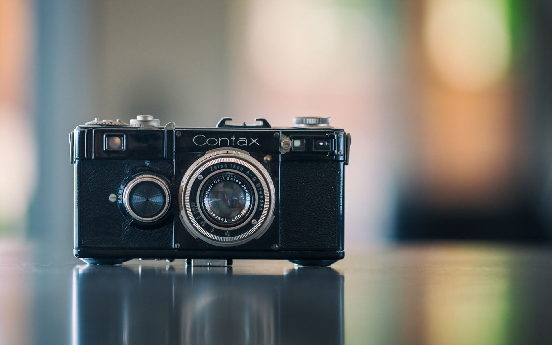 камера фон contax