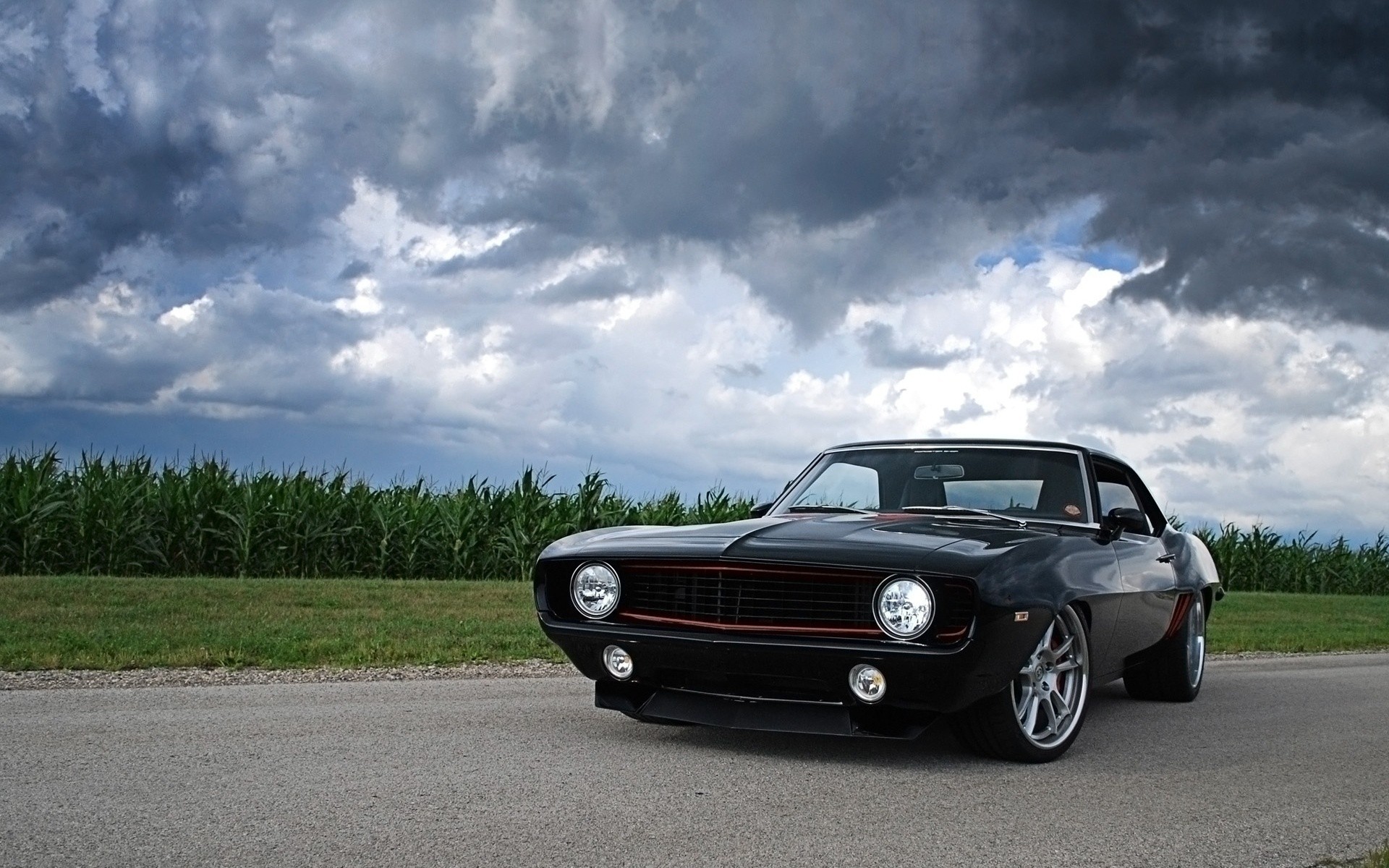 Chevrolet Camaro ретро 1969