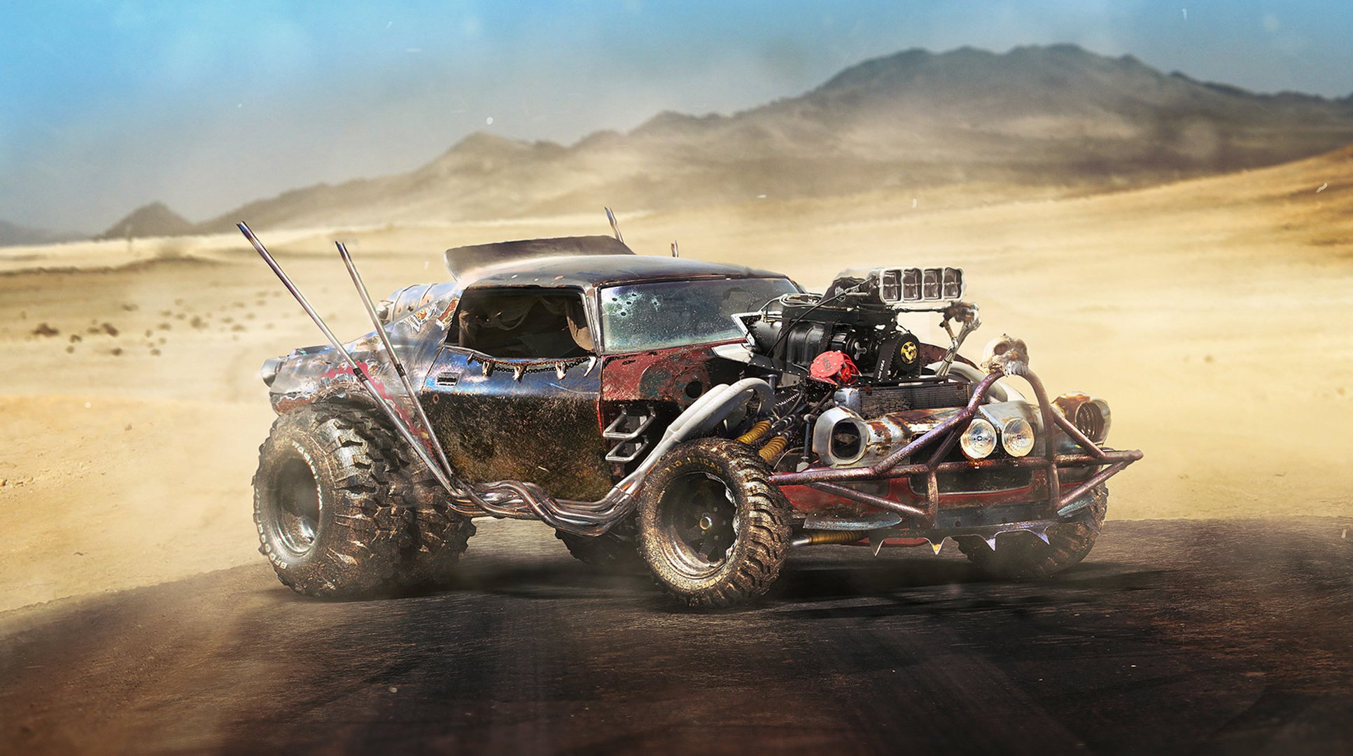 Mad Max машины концепт арт