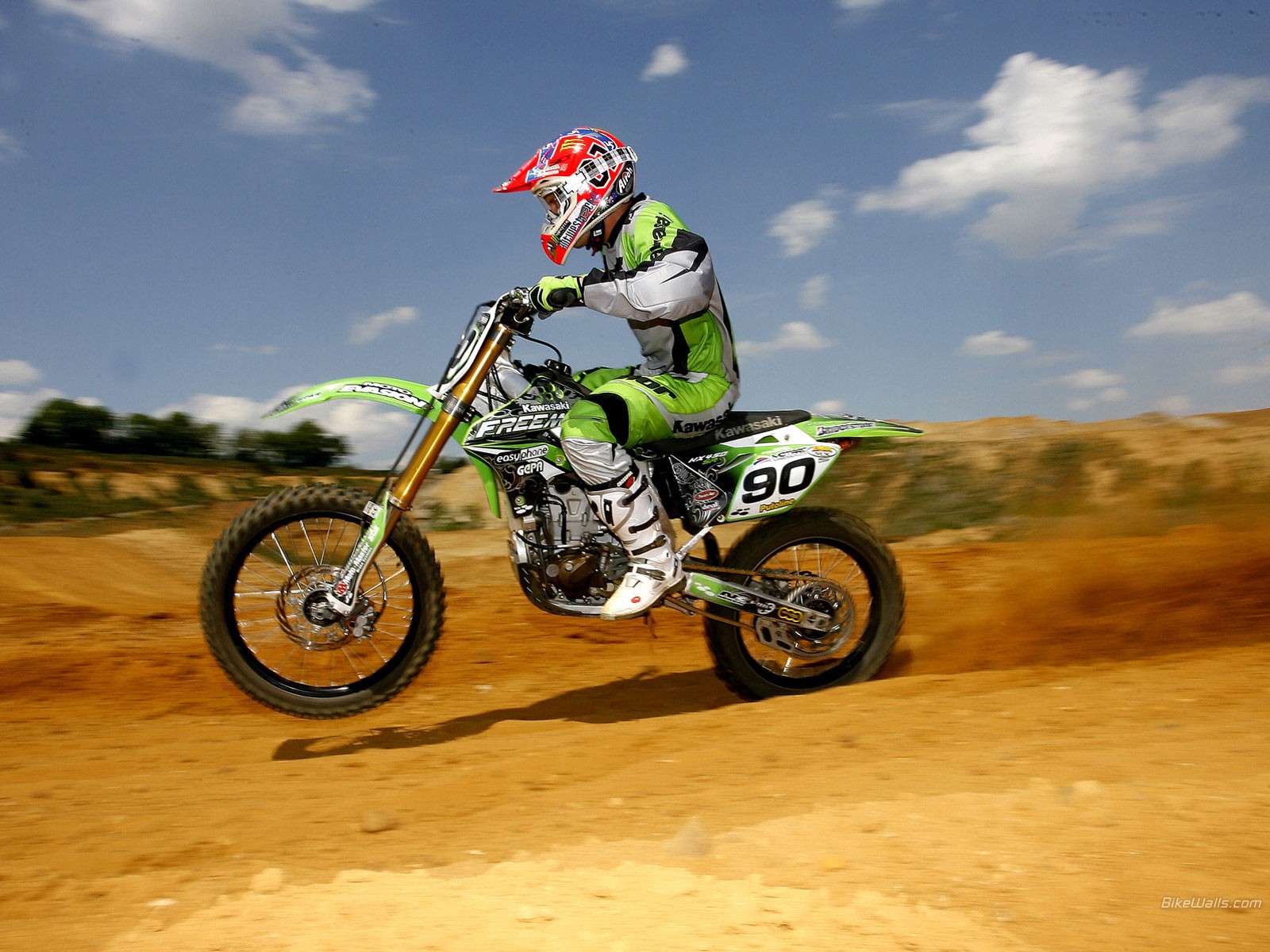 Kawasaki KX 450 стант