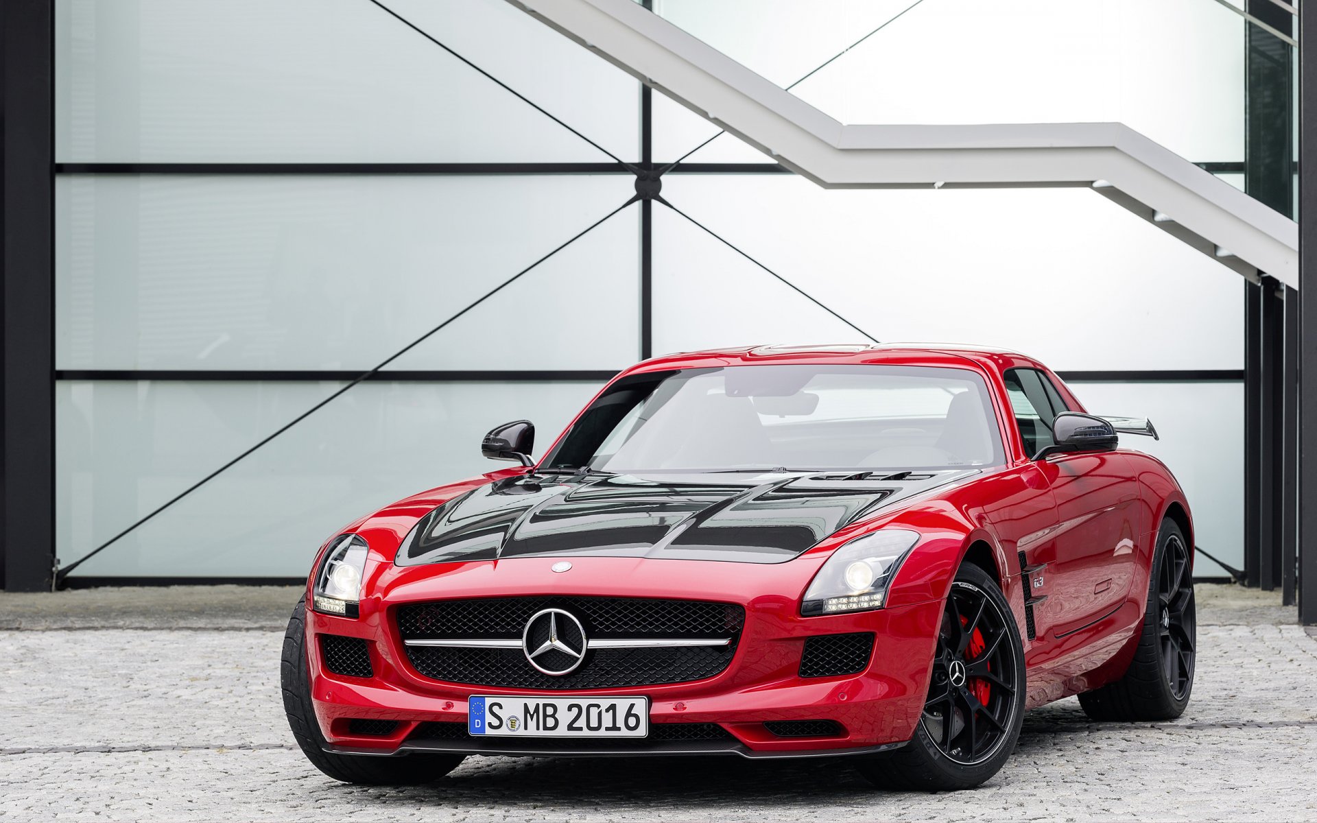 mercedes-benz sls amg gt final edition c197 красные лестница