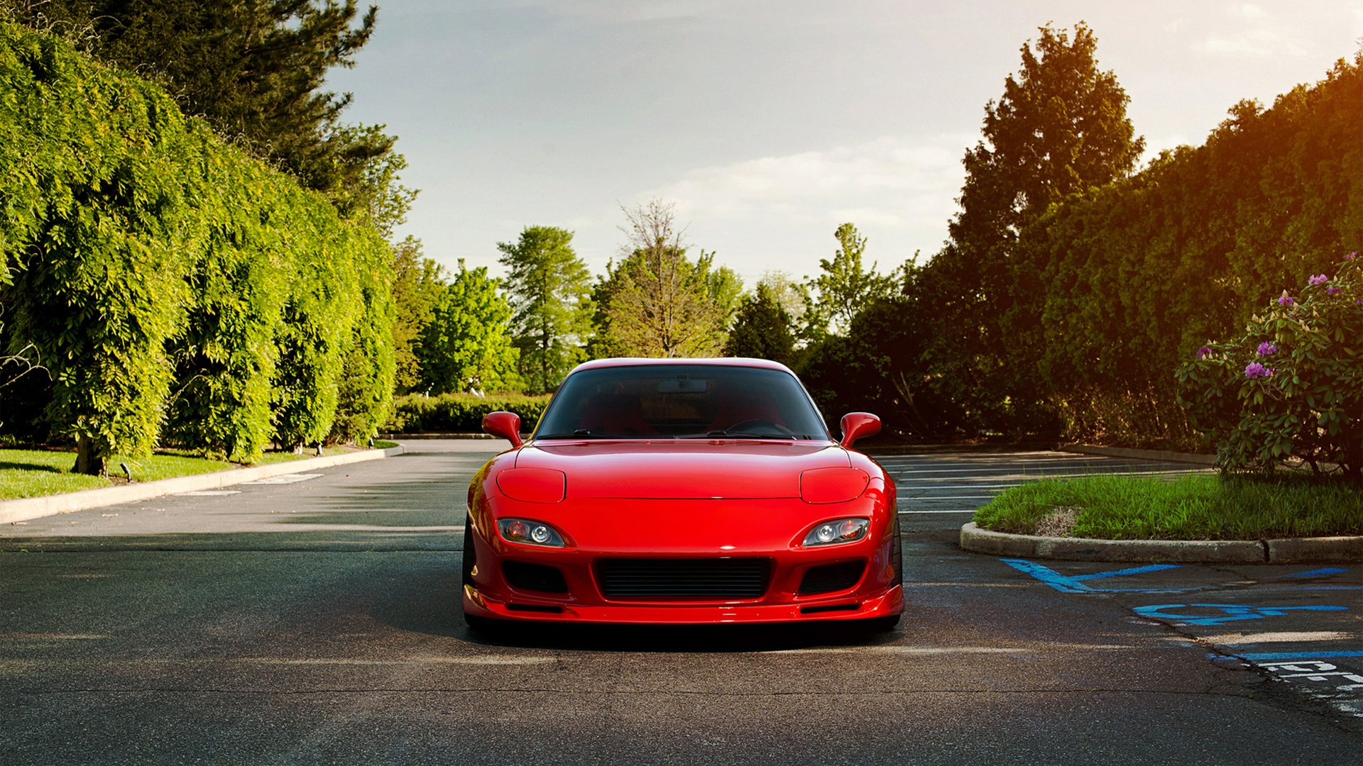 Mazda rx7 Red
