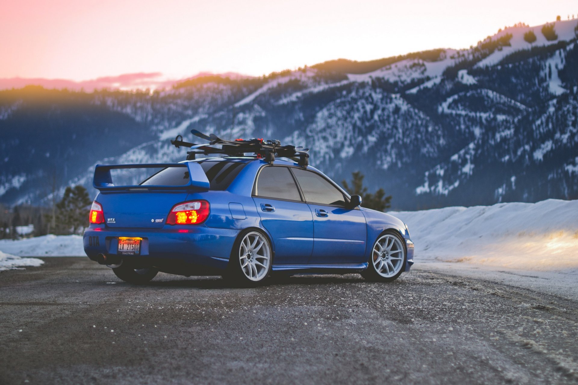 Субару WRX STI арт