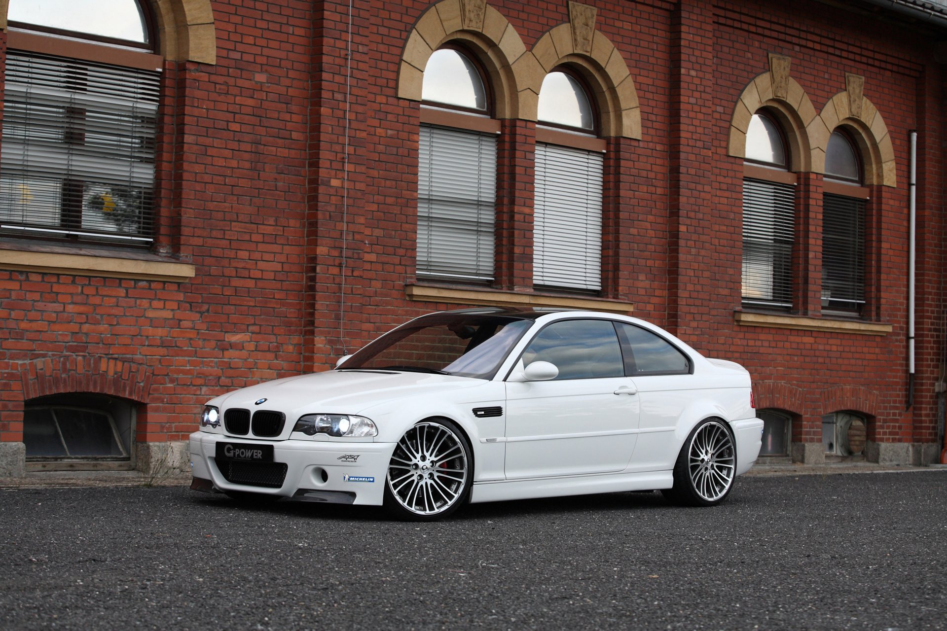 BMW e46 White