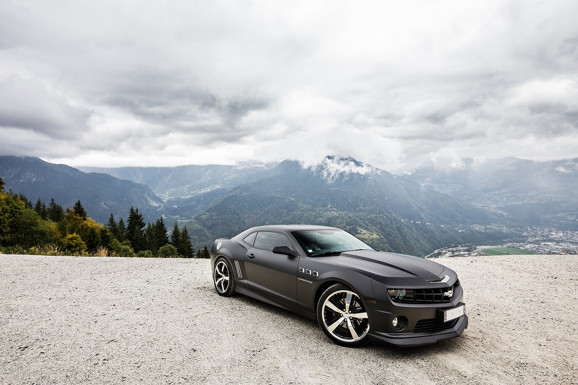 Black Camaro zl1 Wallpaper