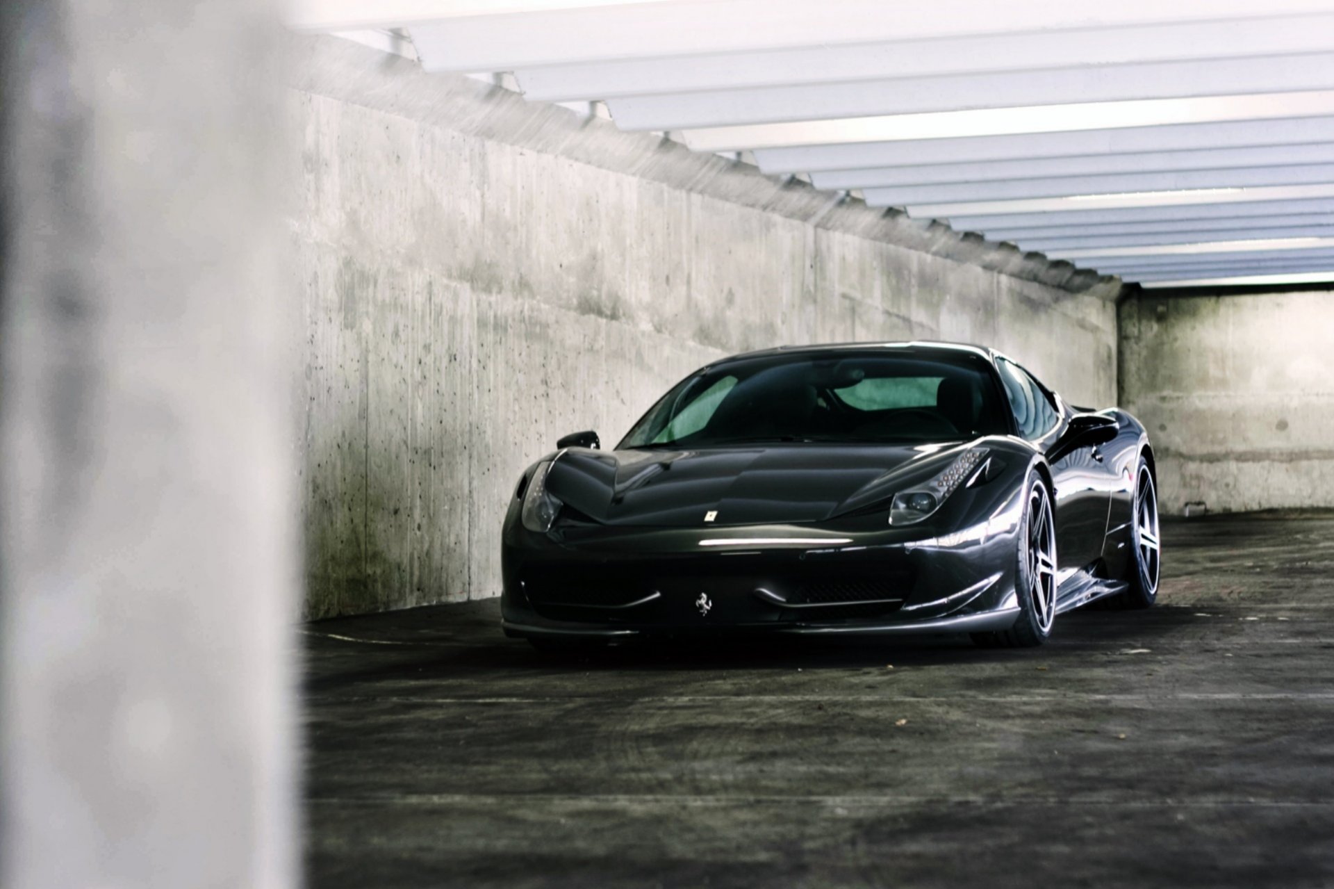 Ferrari 458 черная