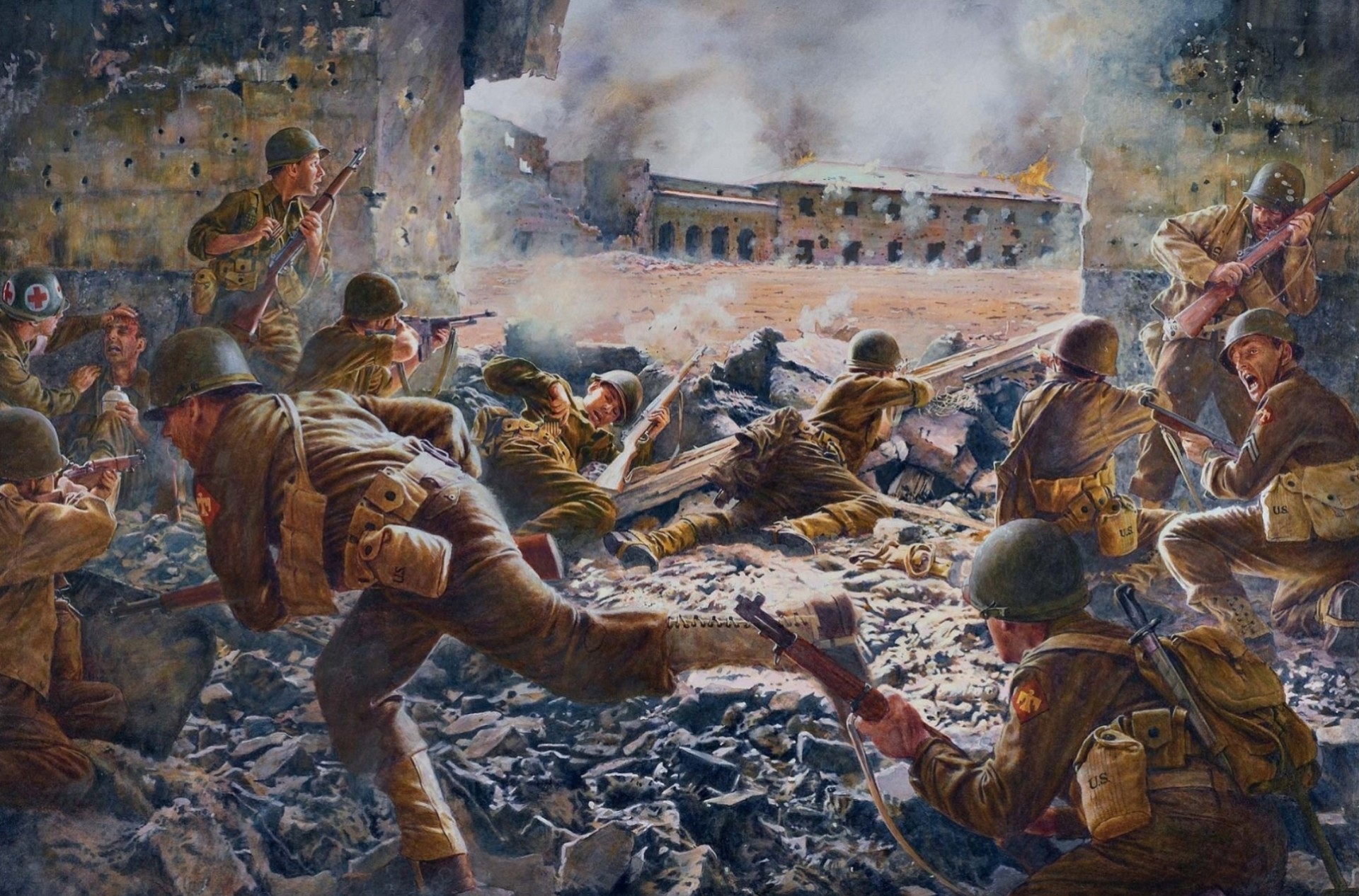 Великих сражений второй мировой. Батальная живопись Великая Отечественная. Картины о войне.