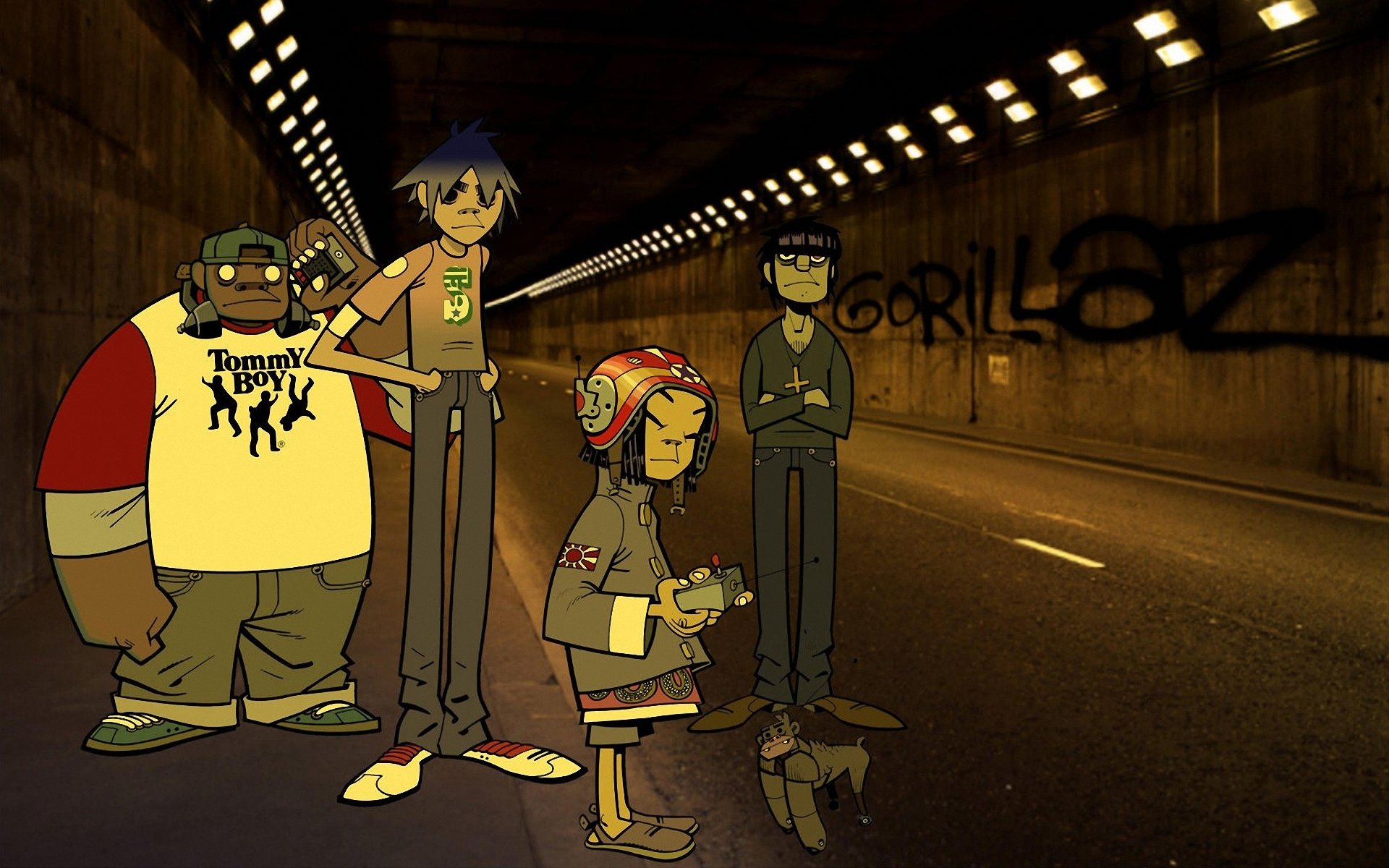 New gold gorillaz