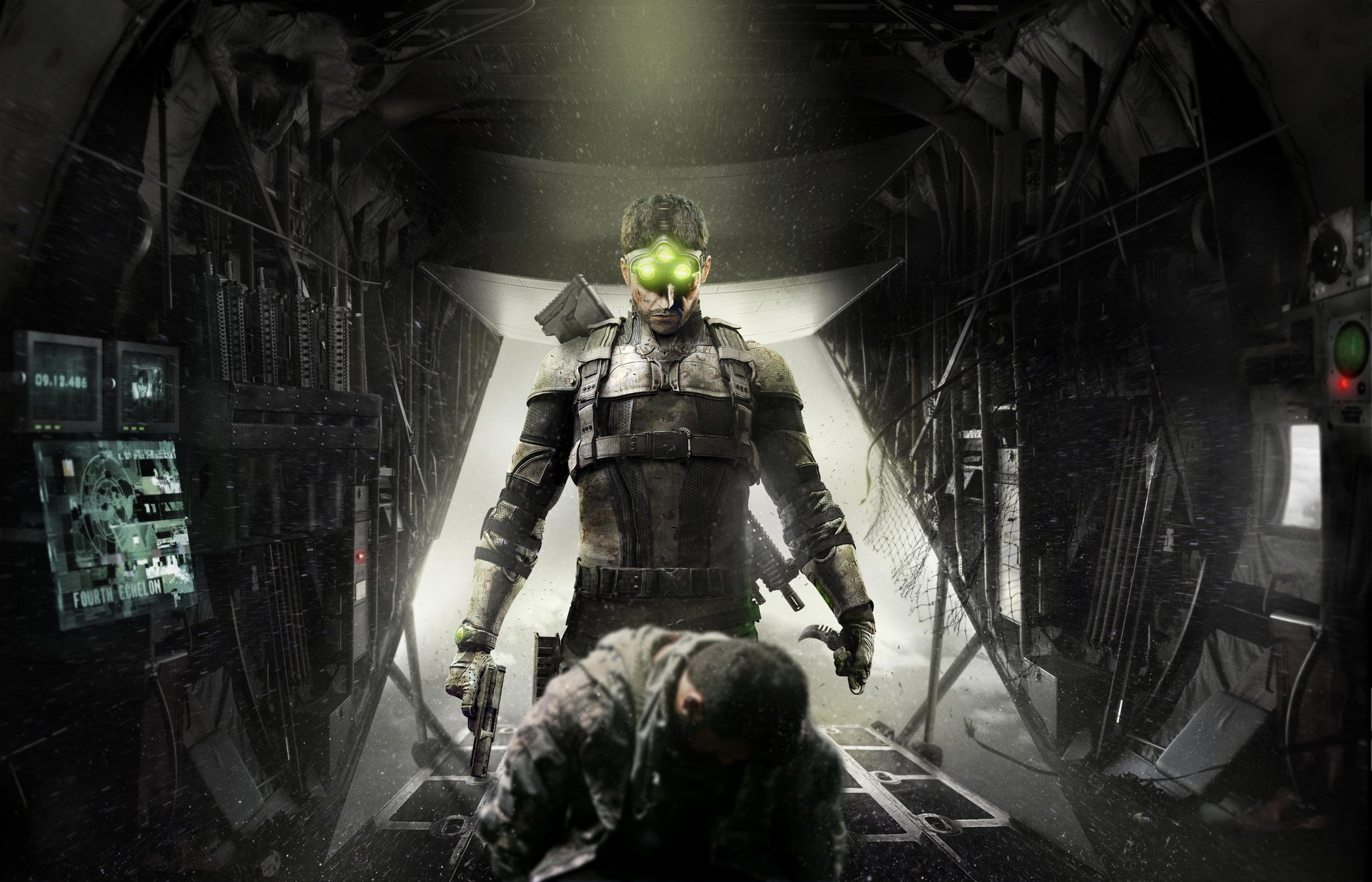 splinter cell тома клэнси черный сем фишер агент