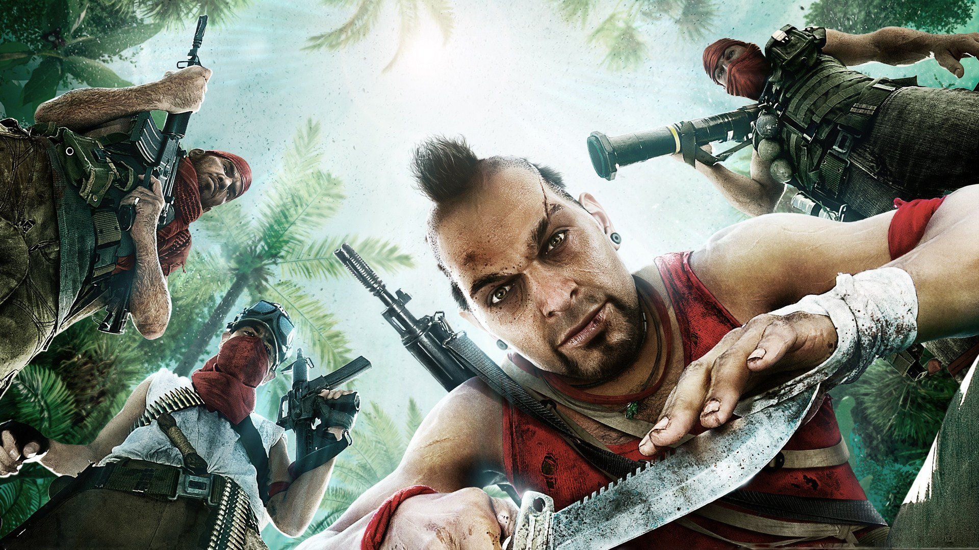 игра far cry 3 арт мужчины оружие