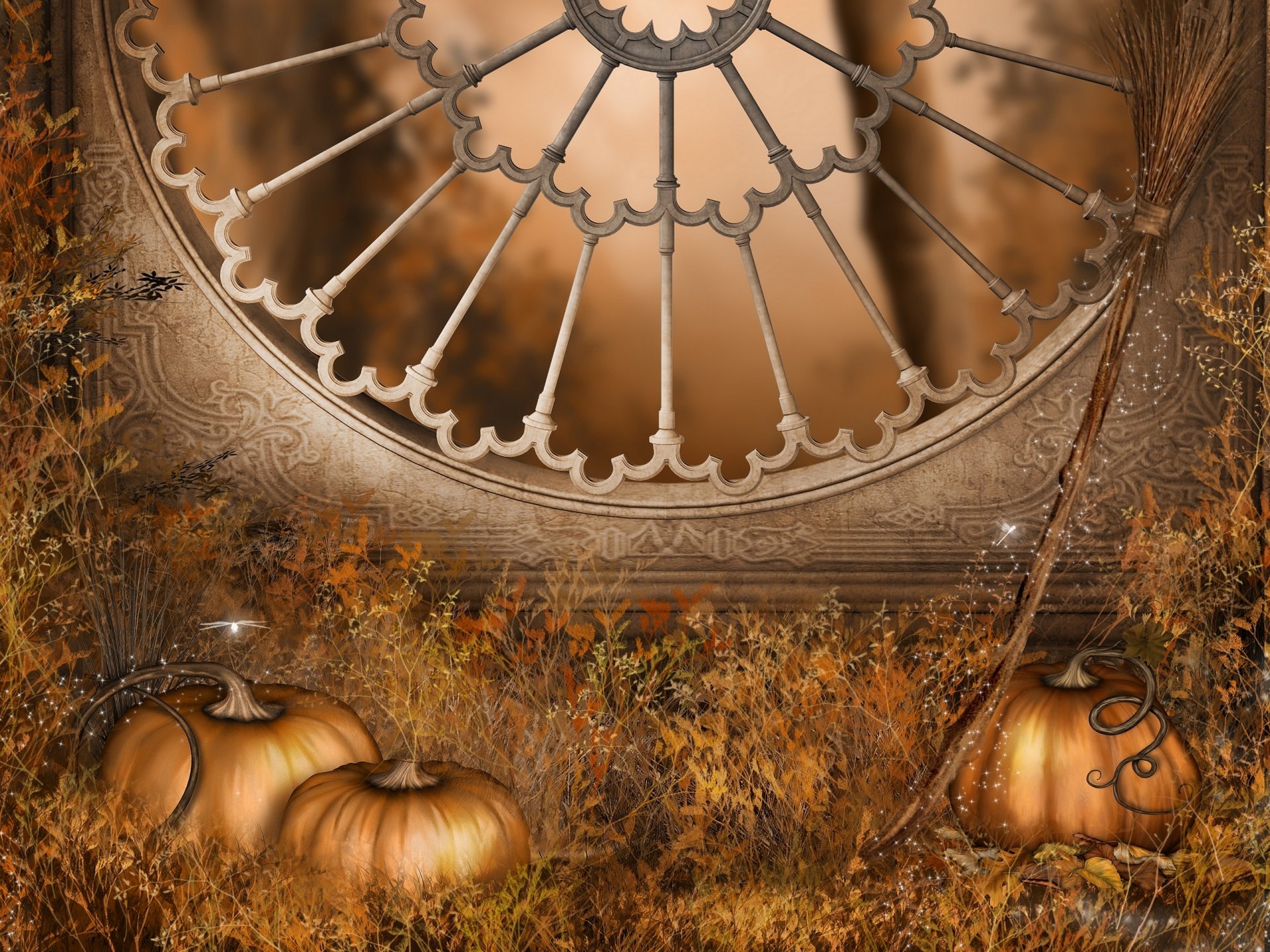 хэллоуин день всех святых все hallows eve 31 октября отдых осень готическая архитектура окно метлой тыквы джека - фонаря день всех святых канун дня всех святых праздник 31-е октября метла